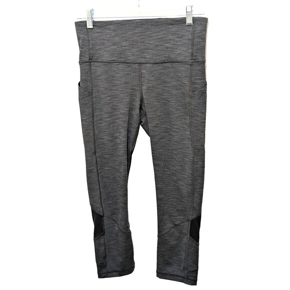 Lululemon Pants - Lululemon Pants  26 Waist  10 Rise 24 Inseam  Gray Heather Work Out  Very Good